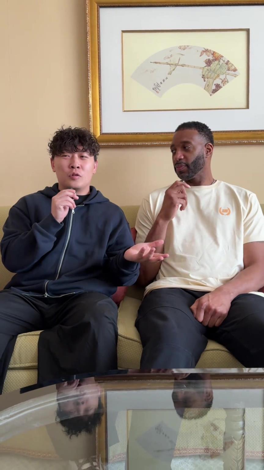 小伙子你真勇啊，在麥迪面前“那個，那個”的