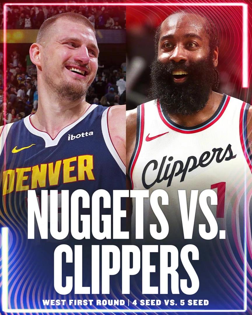 帶隊的神！哈登率快船鎖定西部第5，生涯從未缺席過季后賽！