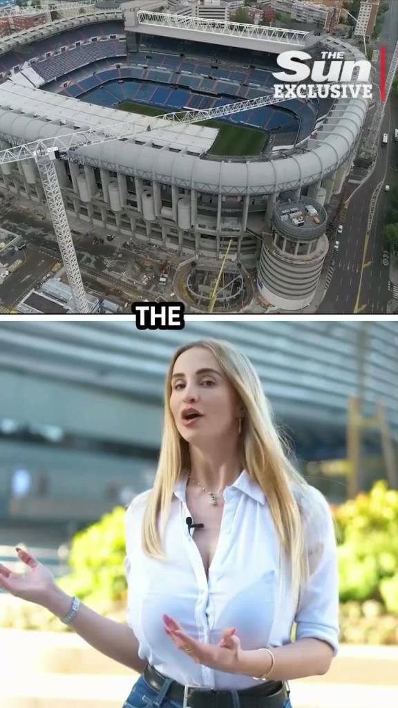 皇馬女主持預測歐冠比分，請原諒我??！我的全部精力都被身材吸引