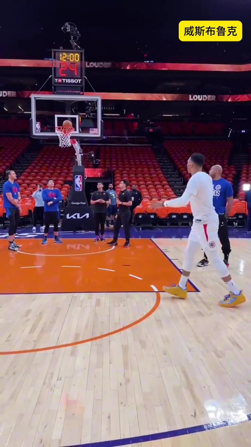 威少的投籃已經(jīng)進入化境了